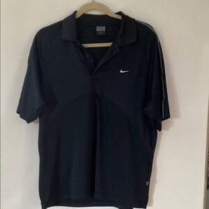 Nike Men's Black Polo Shirt